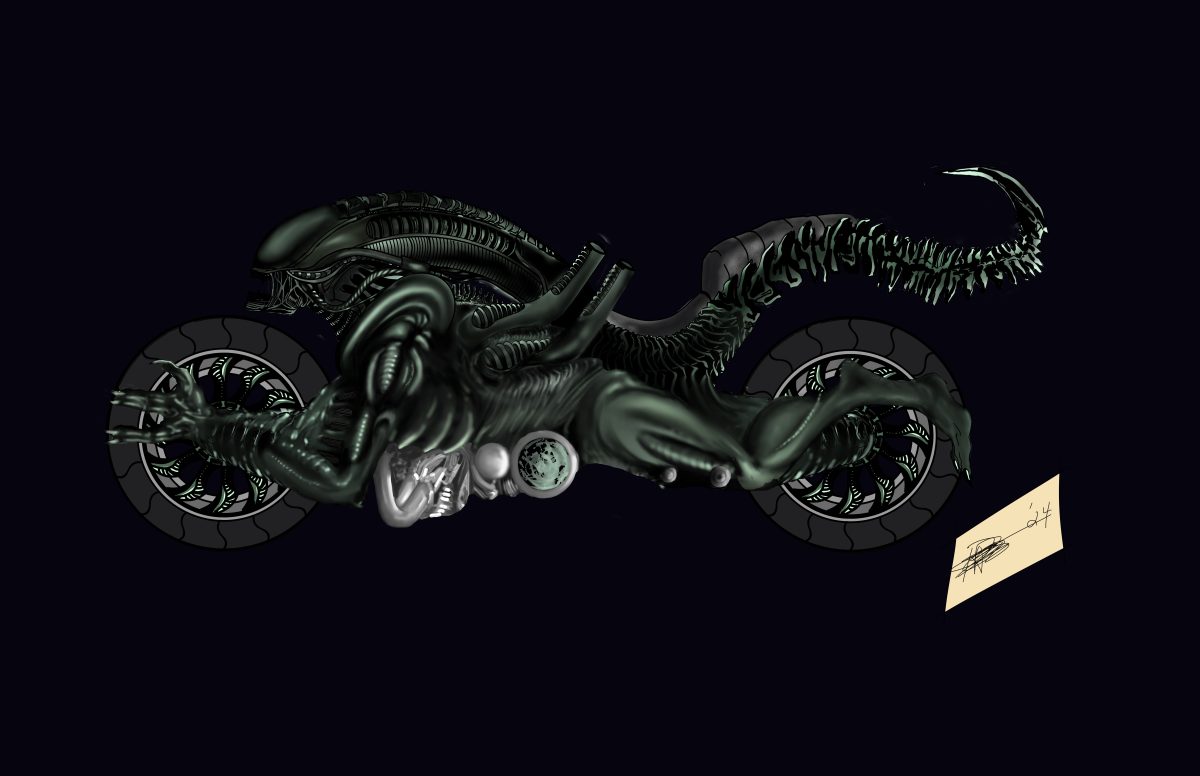 alienBikeSide — Comics by Paul Samson
