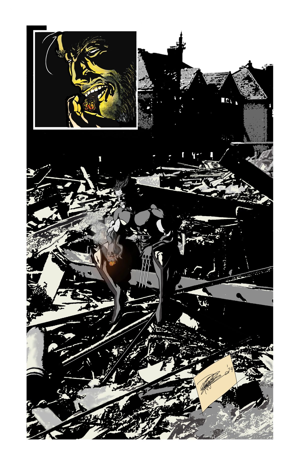 wolfy — Comics by Paul Samson